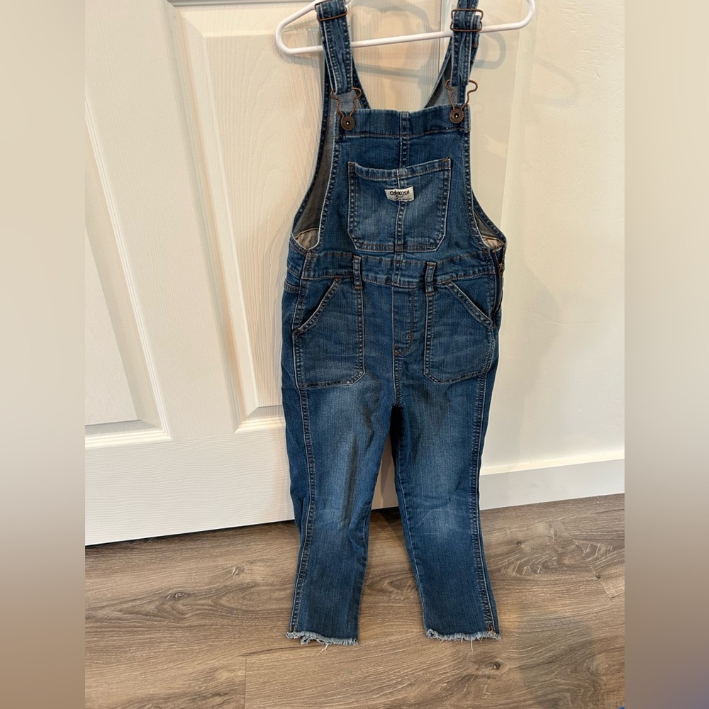 OshKosh B'gosh Blue Denim Overalls Classic Style